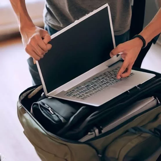 Can you use duffel bags for carrying electronics or laptops