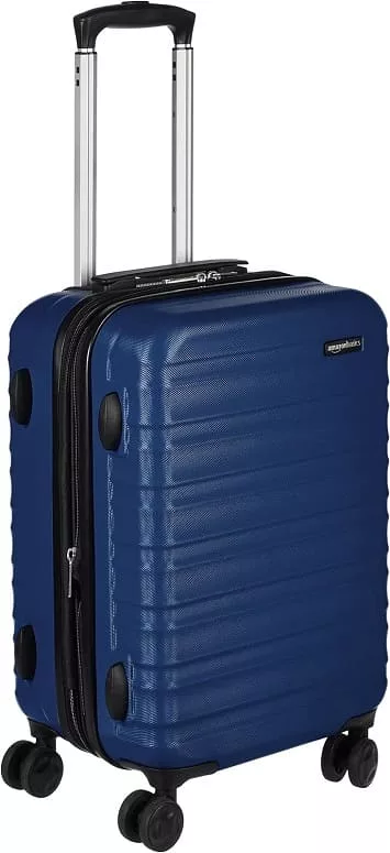 Navy blue luggage suitcases
