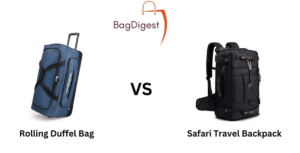 Rolling Duffel Bags vs. Safari Travel Backpacks