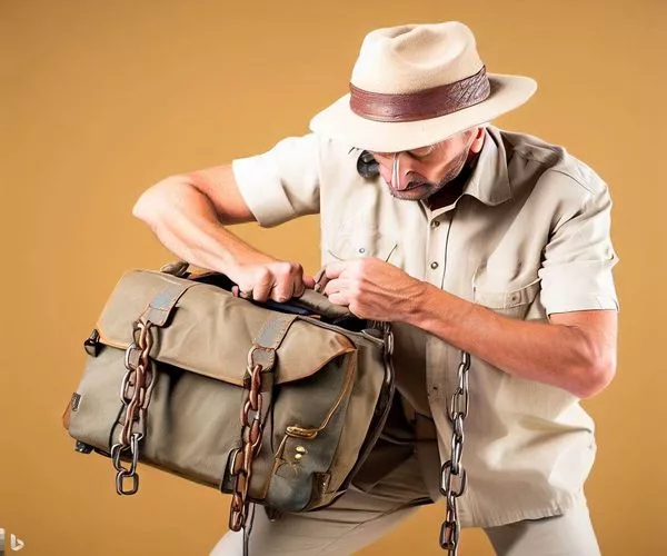 How to Lock a Safari Bag