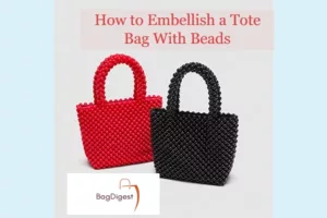 How to Embellish a Tote Bag With Beads