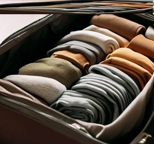 Pack a Backpack in a Luggage Suitcase