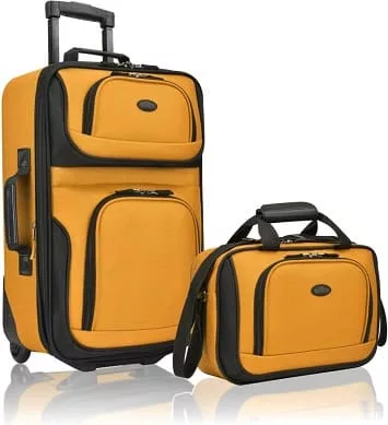 Rolling Carry-On Suitcase
